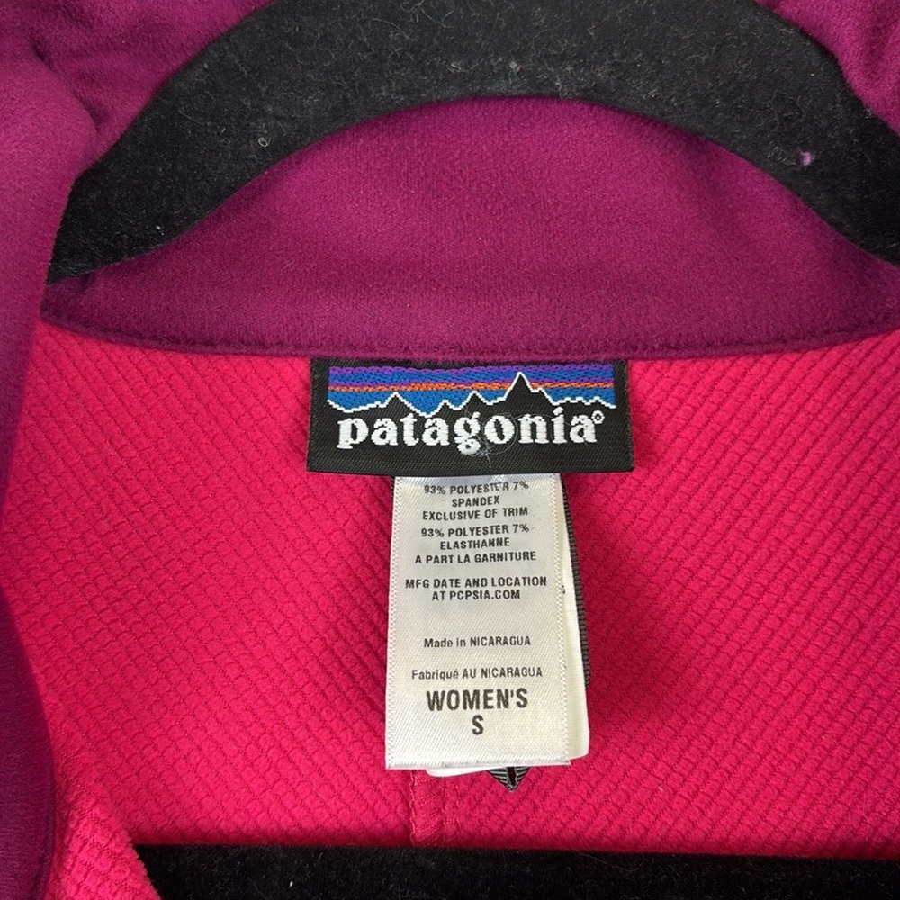 Patagonia pink soft shell jacket sz sm - Picture 4 of 7